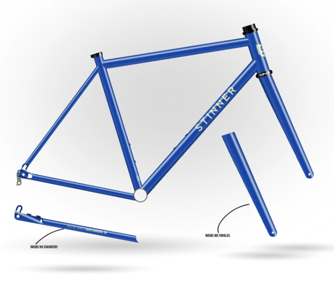 Stinner Carrizo Titanium Frameset